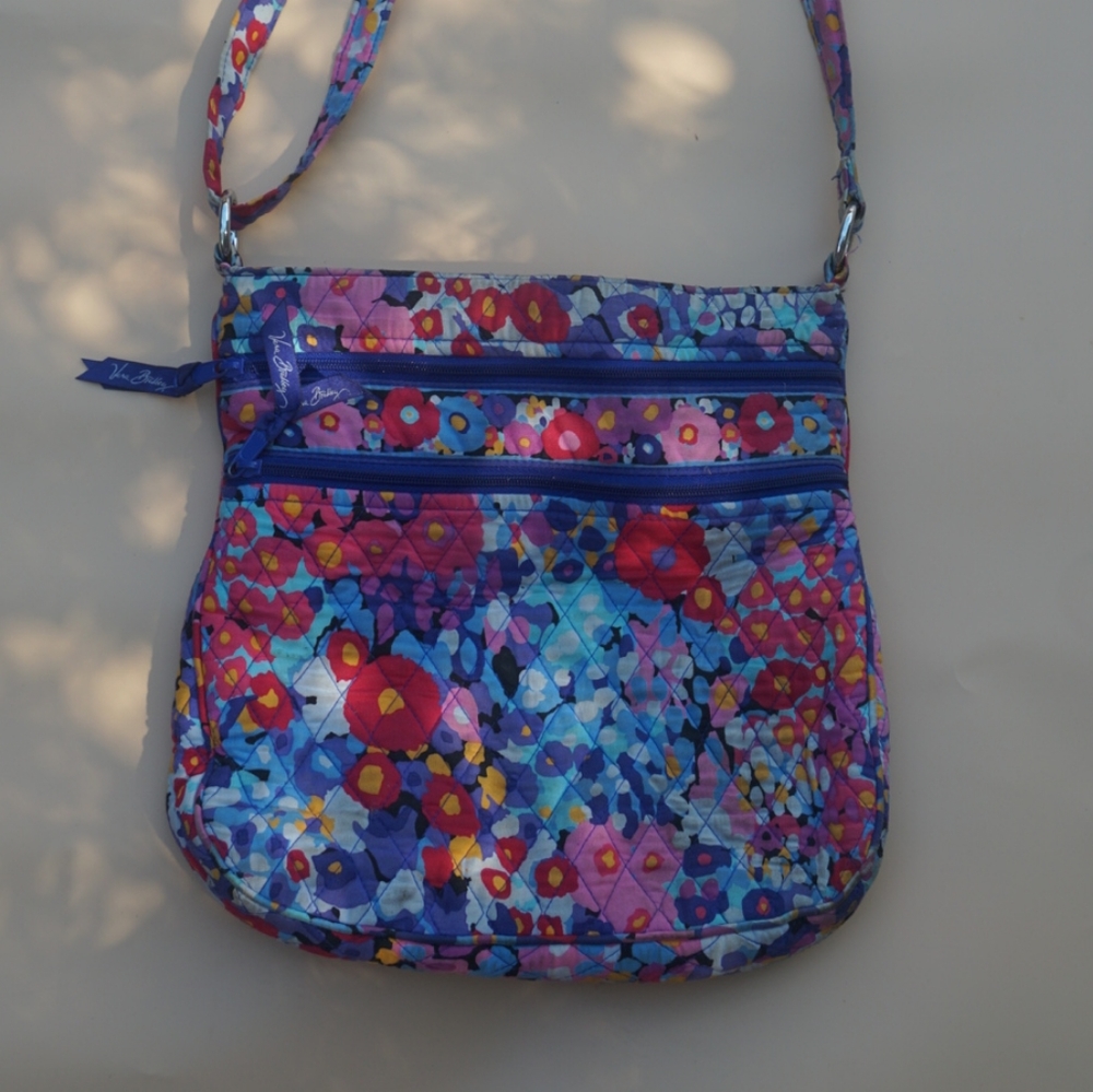 Vera Bradley floral crossbody